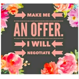 Make me a decent offer🌼